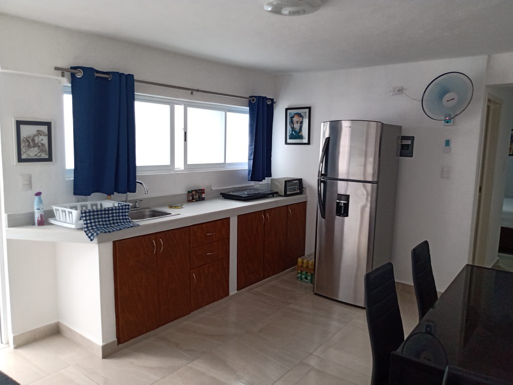 a full kitchen