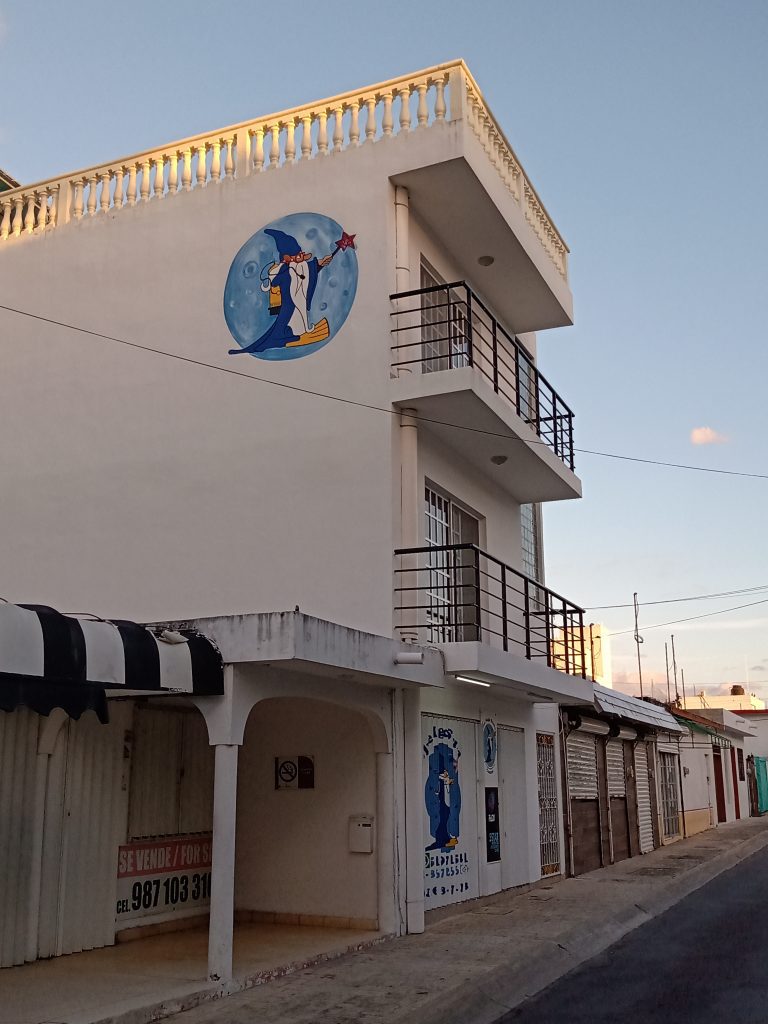 the Blue Magic Building